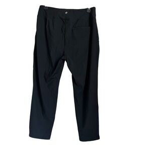 Santiny XXL Black Golf Pants Pull On Stretch Career‎ Casual Trousers NWT